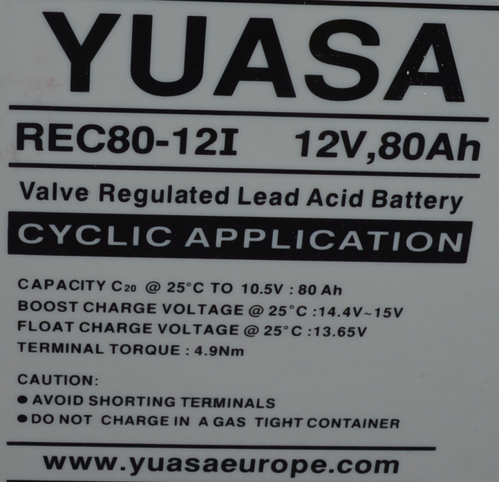 Agm Battery Charge Voltage Chart